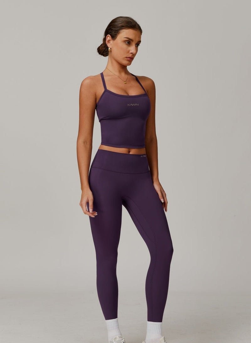 KAWN.YOGA Womens High Waist Contour Workout Sport Leggings Yoga Pants Running Pants - Image 5