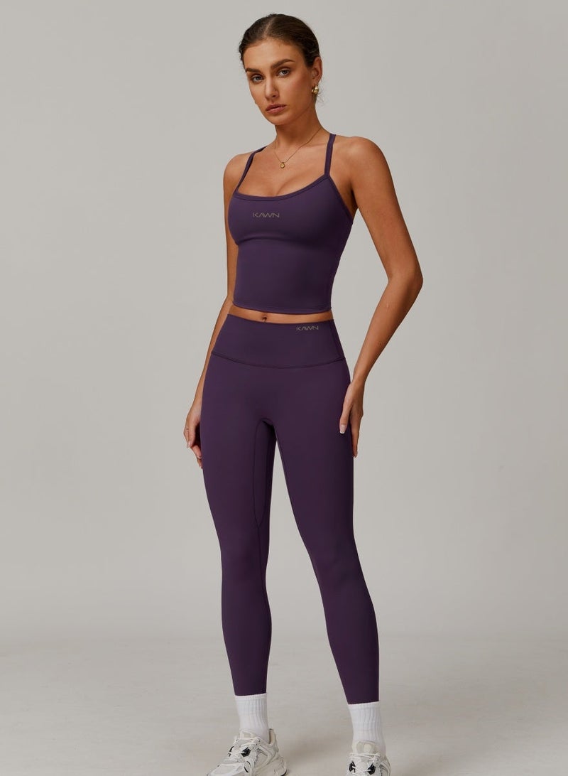 KAWN.YOGA Womens High Waist Contour Workout Sport Leggings Yoga Pants Running Pants - Image 4