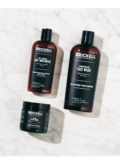Brickell Men's Products Brickell Men's Products Daily Advanced Face Care Routine I, Gel Facial Cleanser Wash, Face Scrub, Face Moisturizer Lotion, Natural and Organic Men's Skin Care Gift Set, Scented  - Image 4