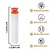 EKIND 100 Pcs Suction Darts Refill Pack Foam Bullet Compatible for NERF NStrike Series Blaster Glow at Dark White - Image 4