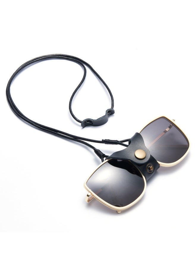 Bukela Double-Buckle Eyeglasses Strap – Adjustable, Neck Cord, for Glasses, Anti-Loss, Black - Image 4