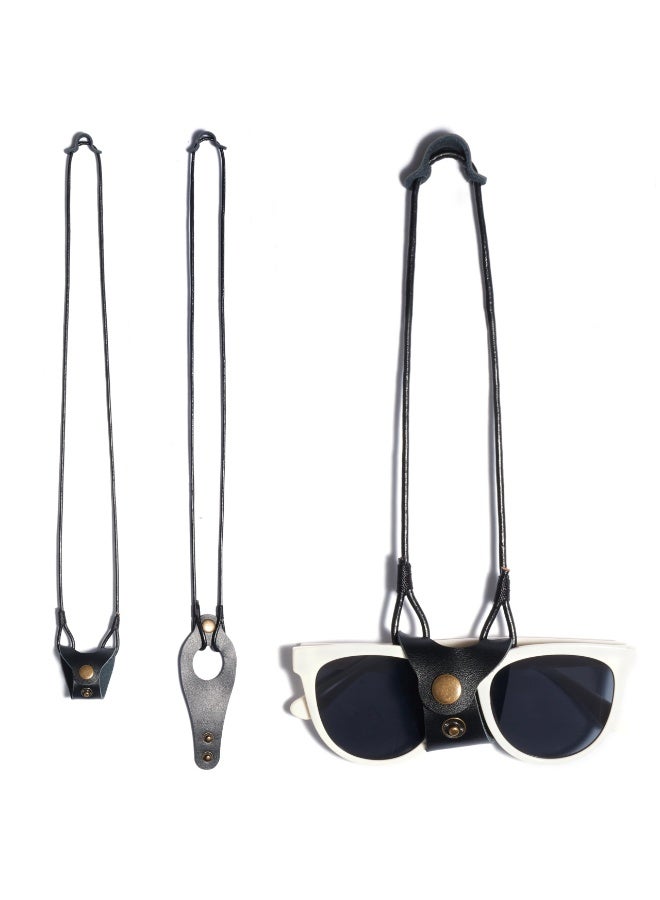 Bukela Double-Buckle Eyeglasses Strap – Adjustable, Neck Cord, for Glasses, Anti-Loss, Black - Image 5