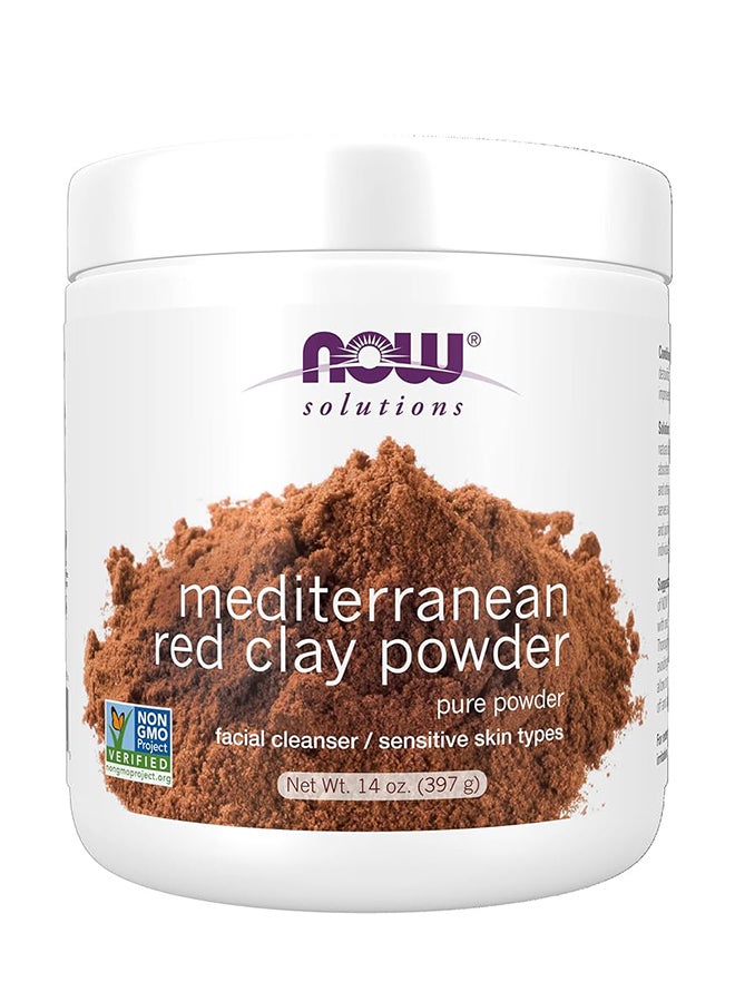 now Moroccon Red Clay Powder 6 Fl Oz 100 Pure