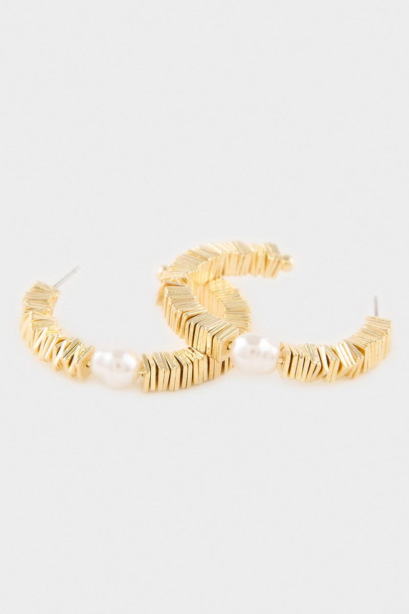DeFacto Gold Woman Woman Earrings Casual - Image 4