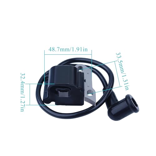 Atunee 46MM Cylinder Piston Kit for Stihl BR420 BR400 SR400 SR420 BR320 BR340 BR380 Engine with BR420 Ignition Coil Exhaust Muffler Replace Parts 4203-020-1201 4203 400 13014203 140 0602 - Image 4