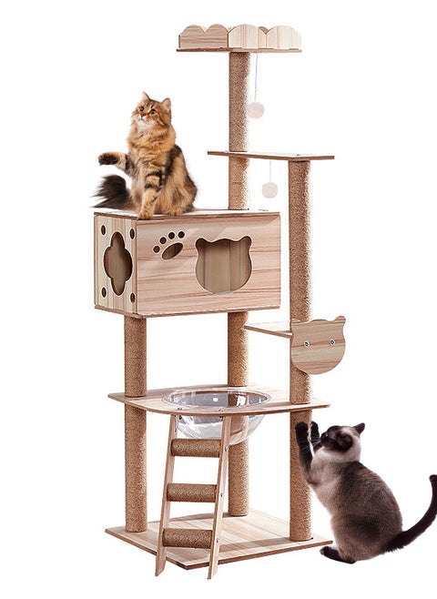 Cat Tree Cat Claw Grinding Pillar Cat Jumping Platform Cat Tower Cat Climbing Frame Cat House