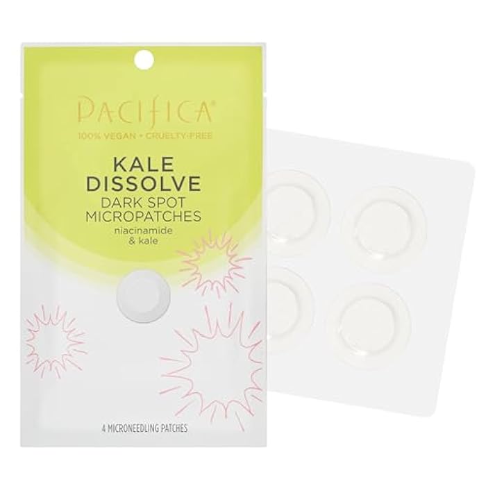 Pacifica Dark Spot Dissolving Micropatches – Microneedling Dots with Niacinamide, Tranexamic Acid & Kale to Fade Post-Acne Marks and Age Spots, Brightening Patch Treatment, Clean Vegan Skincare​ - Image 2