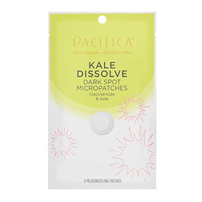 Pacifica Dark Spot Dissolving Micropatches – Microneedling Dots with Niacinamide, Tranexamic Acid & Kale to Fade Post-Acne Marks and Age Spots, Brightening Patch Treatment, Clean Vegan Skincare​ - Image 1