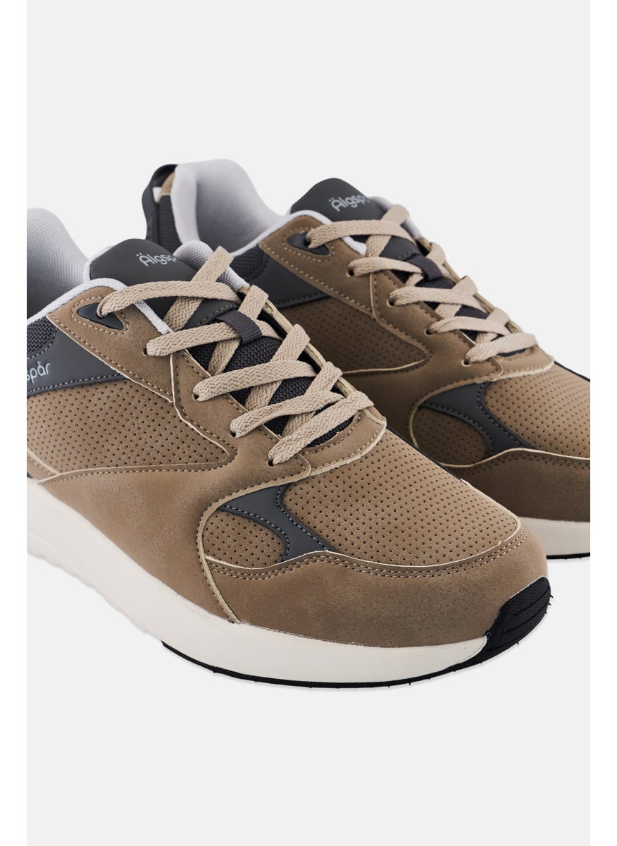 Algspar Men Lace Up Casual Shoes, Multicolor  - Image 3