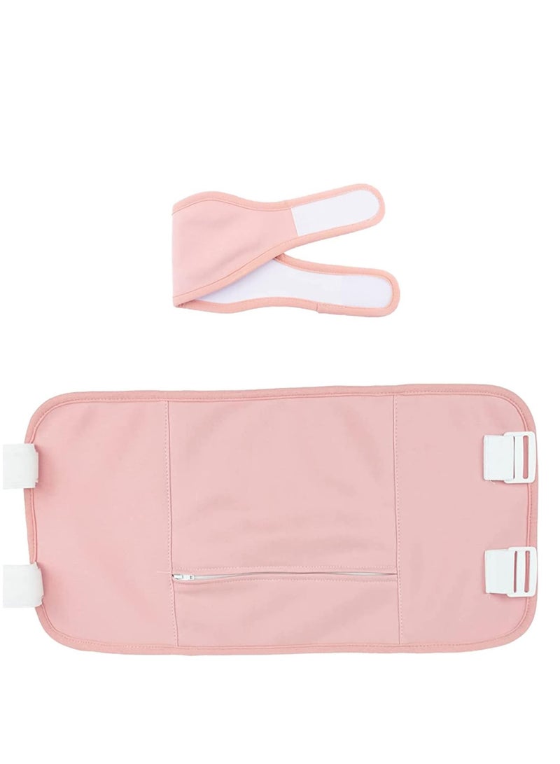 General Castor Oil Belt Wrap Waist and Neck for Liver Detox Reusable Castor Oil Pack Kit with Adjustable Strap (Oil Not Included)  - Image 5