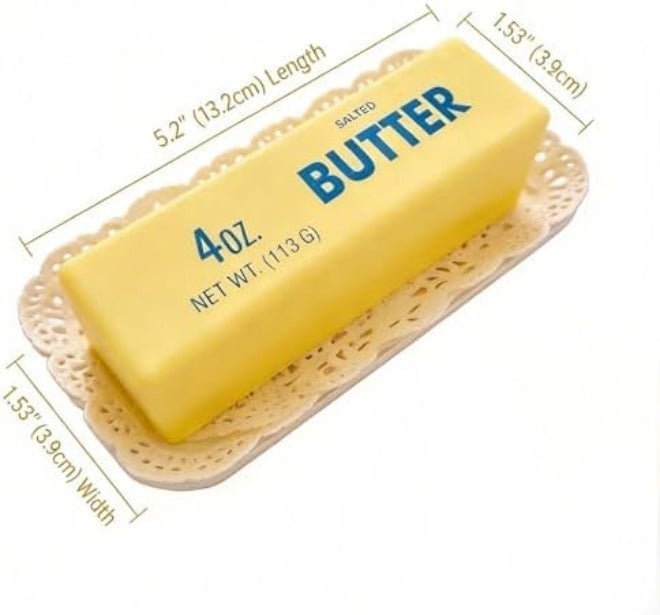 Rapean 12-Pack Butter Squishy Toy, Super Soft Slow Rising Squeeze Toys, Stress Relief Sensory Fidget Butter Shape for Kids & Adults, Anxiety Releasing Squishies for Party Favors, Classroom  Prizes - Image 4