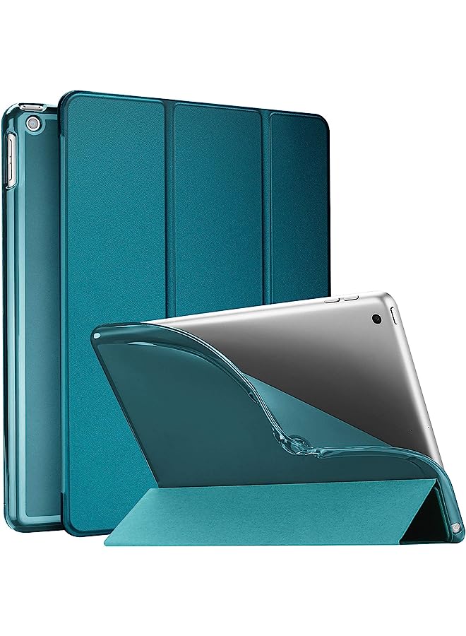 Procases Ipad 10.2 Case 2021 9Th Gen/ 2020 8Th Gen/ 2019 7Th Gen With Soft Back Cover, Slim Lightweight Steady Stand Case For 10.2" Ipad -Teal - Image 1
