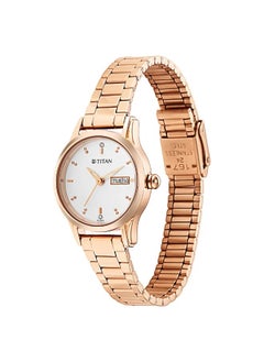 TITAN Women's Analog Round Shape Metal Wrist Watch - 2656WM01 - 32 Mm  - Image 4