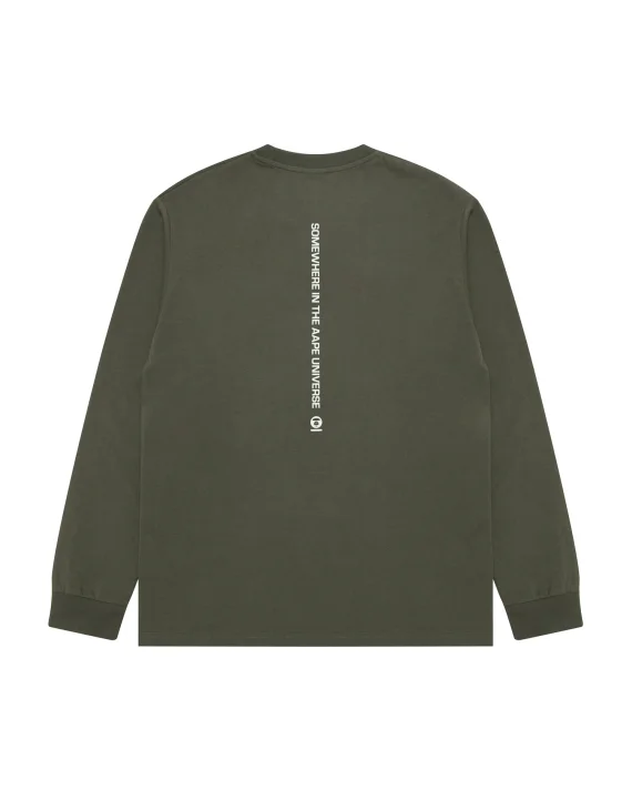 ايه ايه بي إي AAPENOW clover moonface long sleeve tee