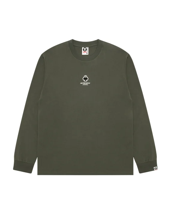 ايه ايه بي إي AAPENOW clover moonface long sleeve tee