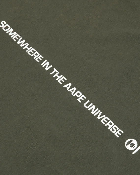 AAPE  AAPENOW clover moonface long sleeve tee for Men | Best Price UAE