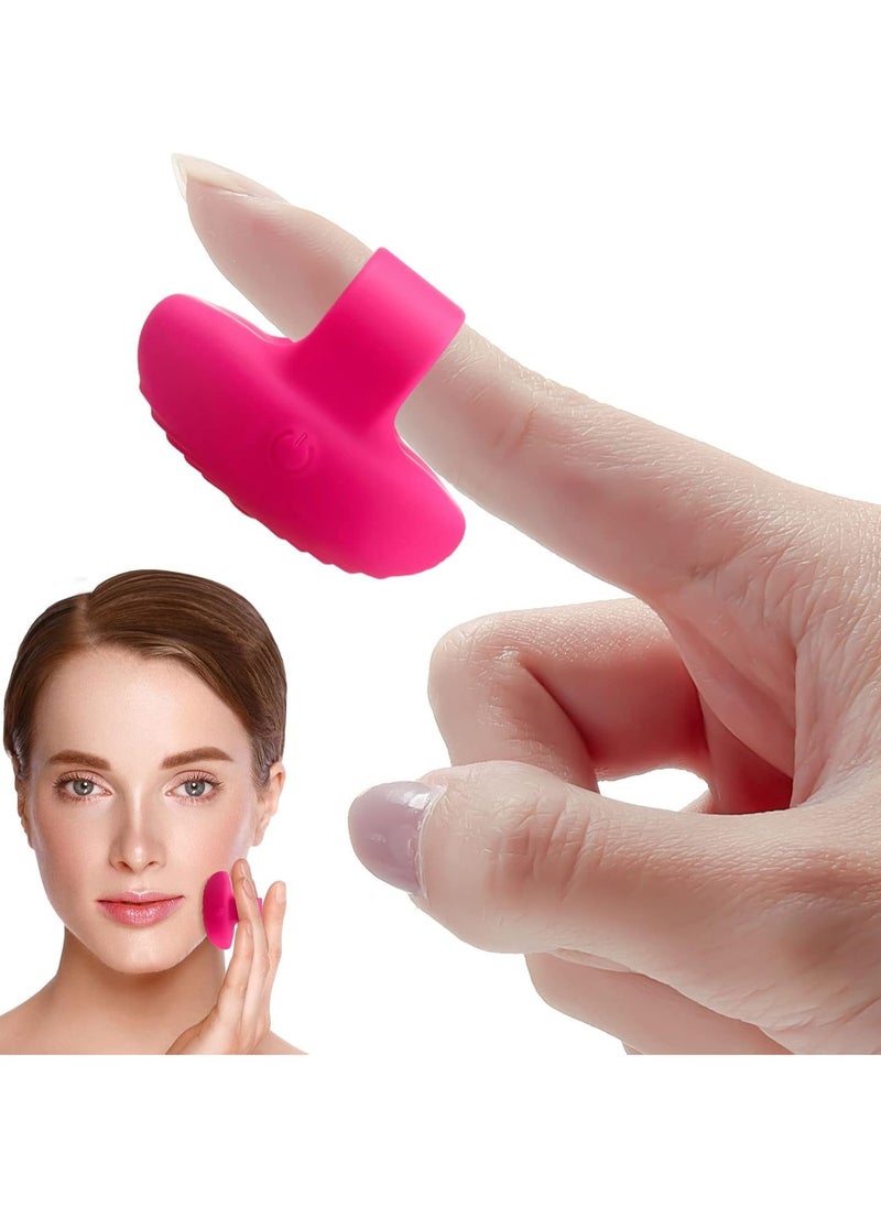 Generic - Mini Facial and Eye Massager, USB Rechargeable Pocket Fingertip Massaging Device for Anti-Aging, Eye Puffiness, Skin Lifting  and Fatigue with 10 Vibration Modes - Image 1