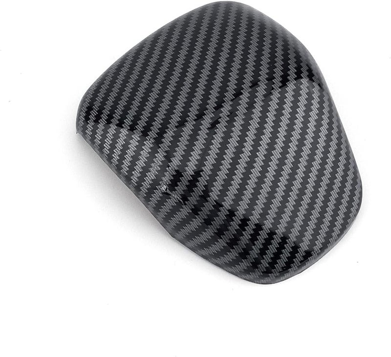 JUIVEEL Carbon Fiber Gear Shift Knob Cover for Kia Stinger - Image 2