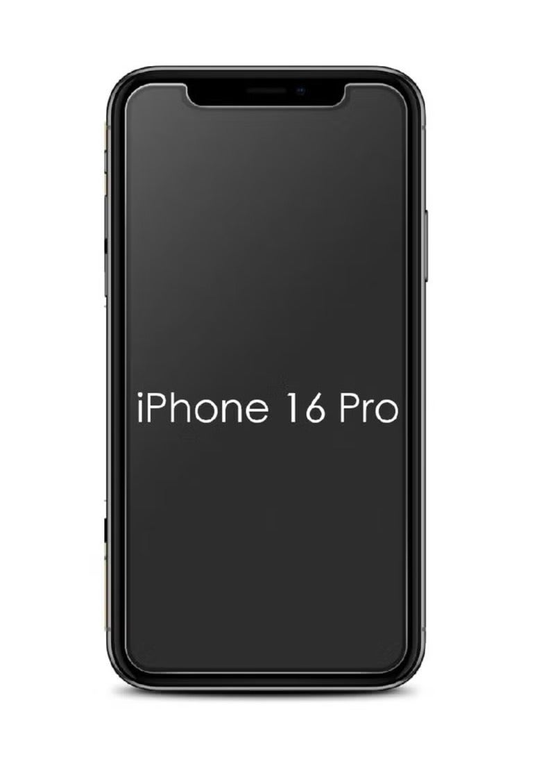 MIGOFAST Matte Ceramic Screen Protector for iPhone 16 Pro 1 Pack Matte Anti Spy Full Adhesive Flexible Not Glass Full Adhesive Anti Spy Flexible Case iPhone 16 Pro - Image 1