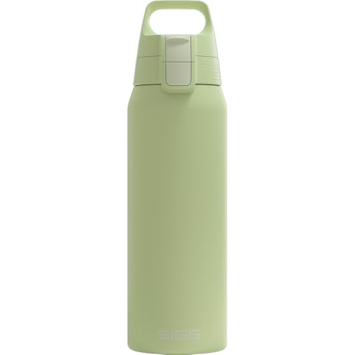 SIGG Insulated Water Bottle Shield Therm One Eco Green Suitable For Carbonated Beverages Leakproof Dishwasher Safe BPA Free 90 Recycled Stainless Steel Pink 25 Oz - Image 1