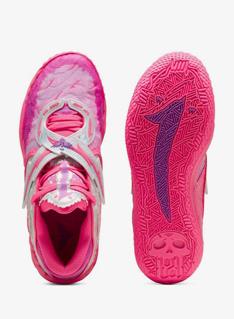Puma Sun Struck-Pure Magenta MB.05 World Tour Basketball Shoes Unisex for Men | Best Price UAE