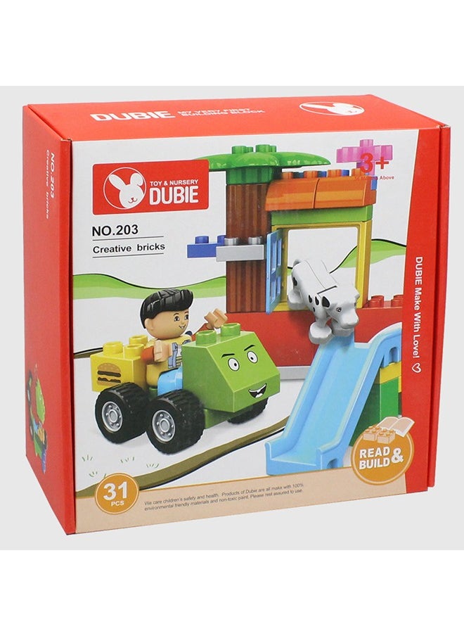 Dubie Building Blocks Educational - Creative bricks 31 Pcs - pzsku/ZFF1FDA28F02E4FF1FFF1Z/45/_/1709128800/3778dbe7-4686-4254-b4da-90e2207d5397