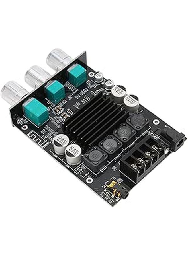 2 0 Stereo Amplifier Board with AUX BT Input Volume Control for Home Theater System - Image 1