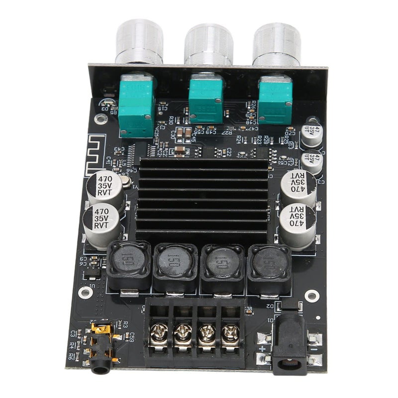 2 0 Stereo Amplifier Board with AUX BT Input Volume Control for Home Theater System - Image 3