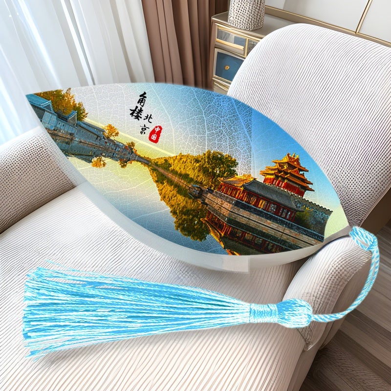Chinese Classical Vein Bookmark Beijing Great Wall Souvenir - Image 3