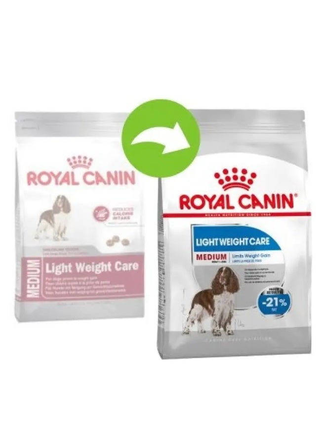 Royal Canin Canine Care Nutrition Medium Light Weight Care Dry Food Bag 3kg - Image 2