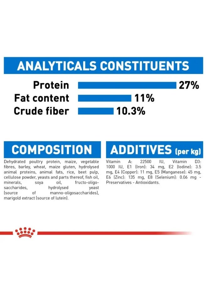 Royal Canin Canine Care Nutrition Medium Light Weight Care Dry Food Bag 3kg - Image 4