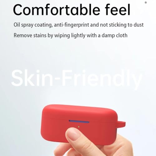 Printme Compatible for Oneplus Nord 2R, Case Cover Silicone, Soft Shockproof Protective Cover with Metal Keychain [Earbuds Not Included] (Blue) - Image 4