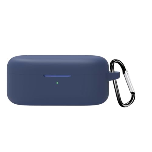 Printme Compatible for Oneplus Nord 2R, Case Cover Silicone, Soft Shockproof Protective Cover with Metal Keychain [Earbuds Not Included] (Blue) - Image 1