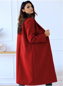 New Women's Fashion Simple Long Sleeve Lapel Button Wool Overcoat - pzsku/ZFF202355A4BE80ADE355Z/45/_/1680508082/e76adb41-4454-4096-b5b7-79ee0afd292f