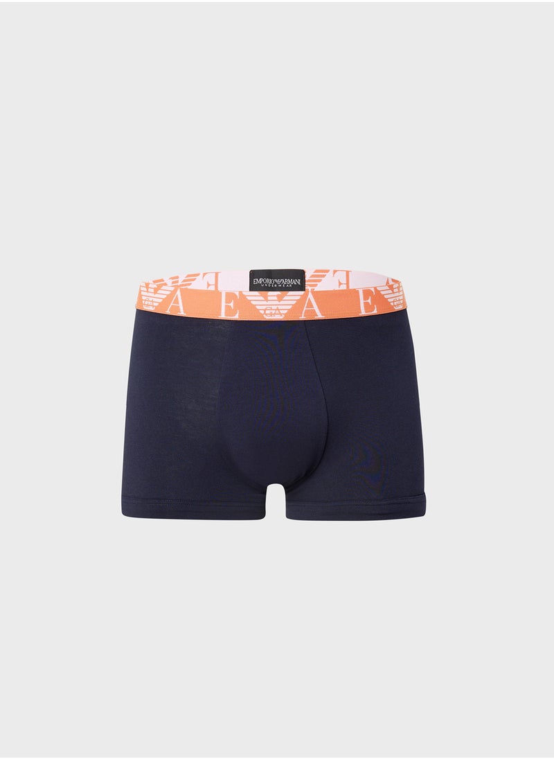 EMPORIO ARMANI - 3 Pack Logo Band Boxers - Image 1