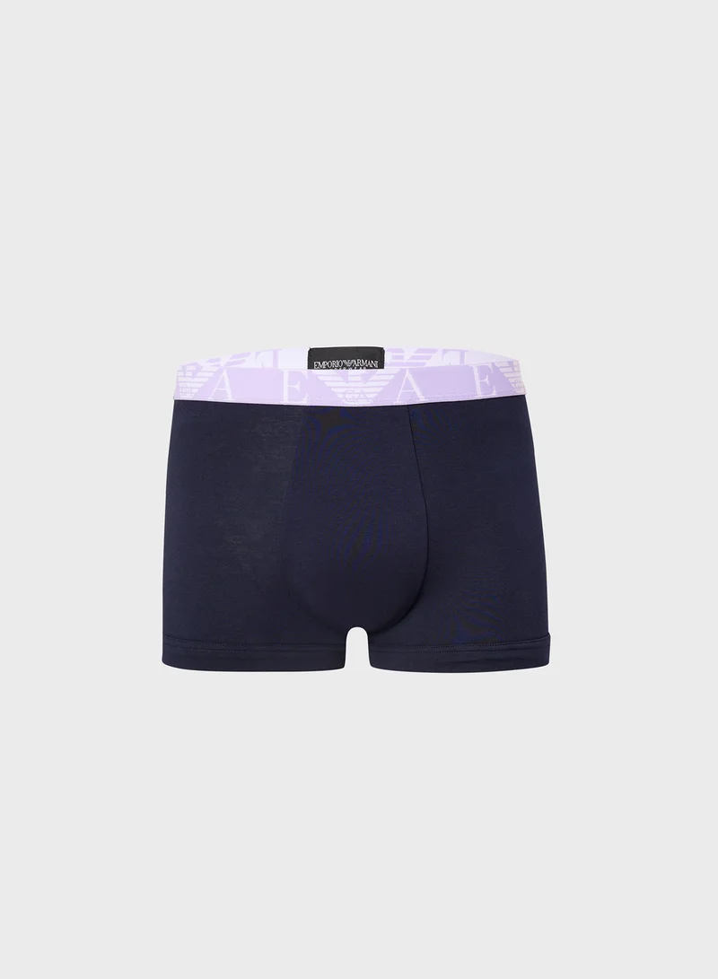 امبوريو ارماني 3 Pack Logo Band Boxers