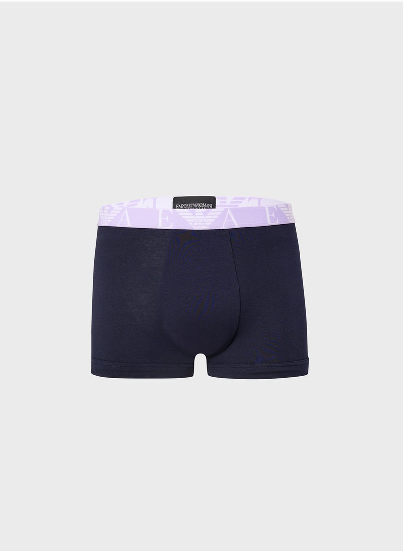 EMPORIO ARMANI - 3 Pack Logo Band Boxers - Image 1
