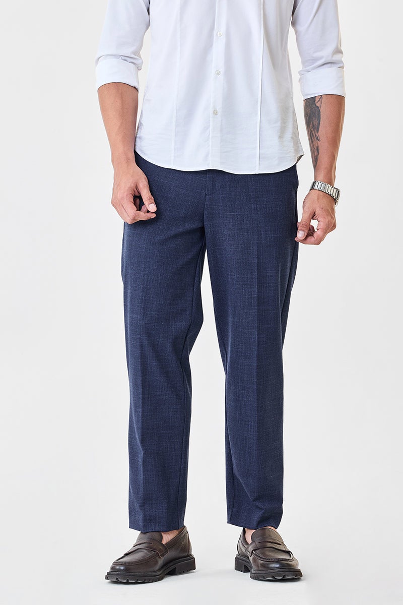 SNITCH Regular Fit Stretch Trousers - Image 1