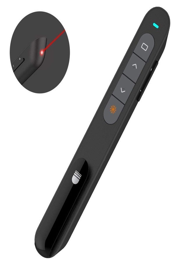 Cables Kart Wireless Presenter,USB Presentation Remote Control Pen,PPT Laser Pointer Slider Changer Controller - Image 1