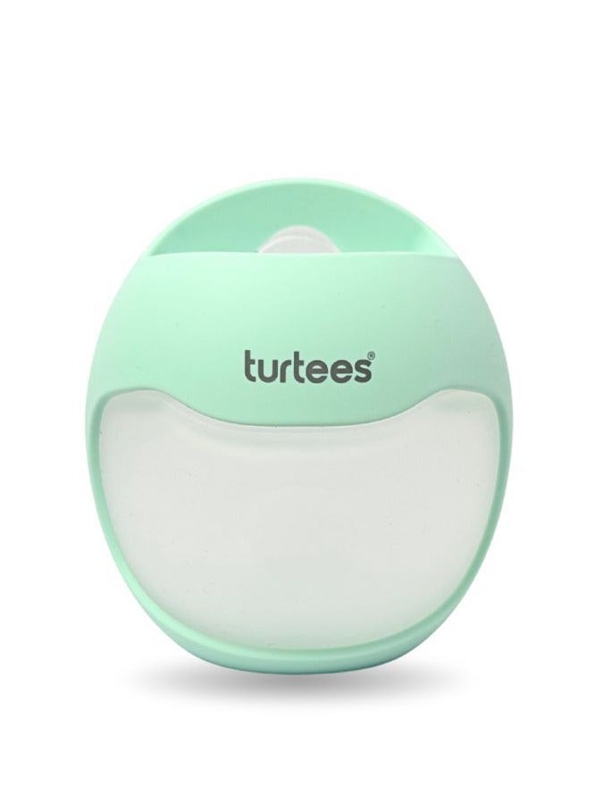 Turtees Reusable Breast Milk Collector | Wearable Leak-Proof Nursing Milk Catcher for Breastfeeding Mothers | BPA-Free Food-Grade Silicone & PP | Hands-Free In-Bra Milk Saver - Image 1