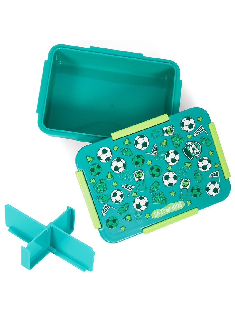 Eazy Kids Eazy Kids Lunch Box Soccer-Green 850ml  - Image 2