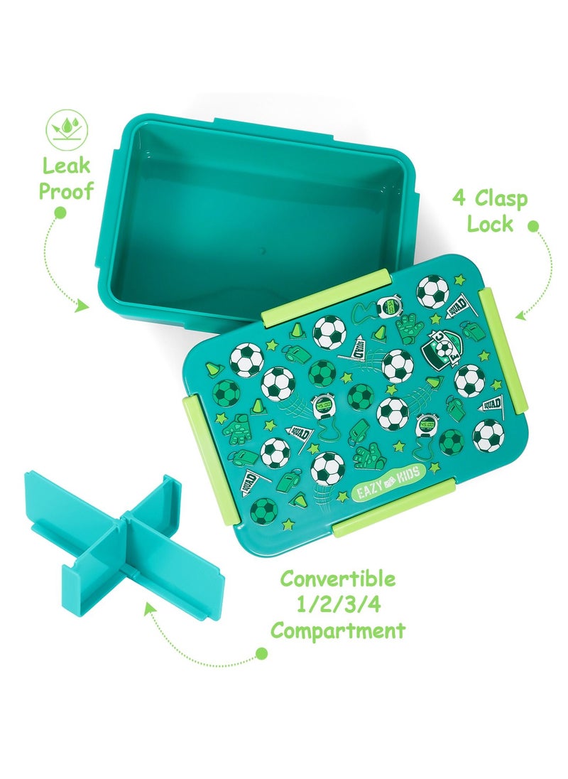 Eazy Kids Lunch Box Soccer-Green 850ml - pzsku/ZFF205AC3FCDD5837EE9CZ/45/_/1690983441/88d005e9-5f72-4f39-b225-9c1999448fd3