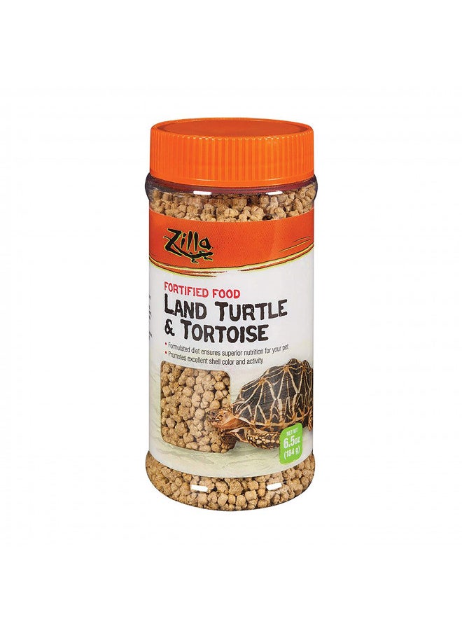 Zilla Land Turtle and Tortoise Extruded Food Pellets 6.5 Ounces