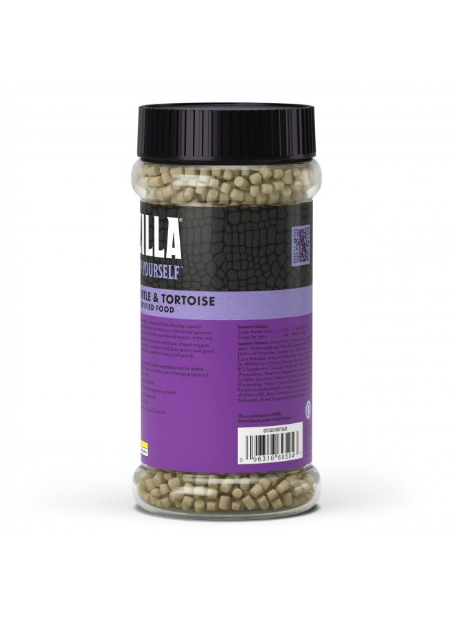 Zilla Land Turtle and Tortoise Extruded Food Pellets 6.5 Ounces