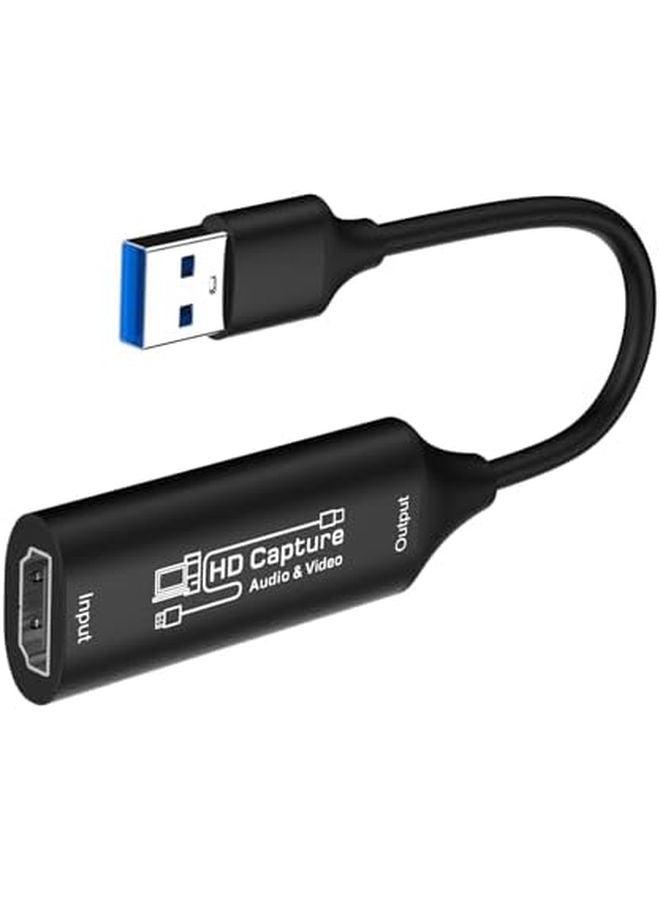 Metal Housing USB Video Capture Card 1080p60 No Delay UVC Compliant For Multiple Devices - Image 2