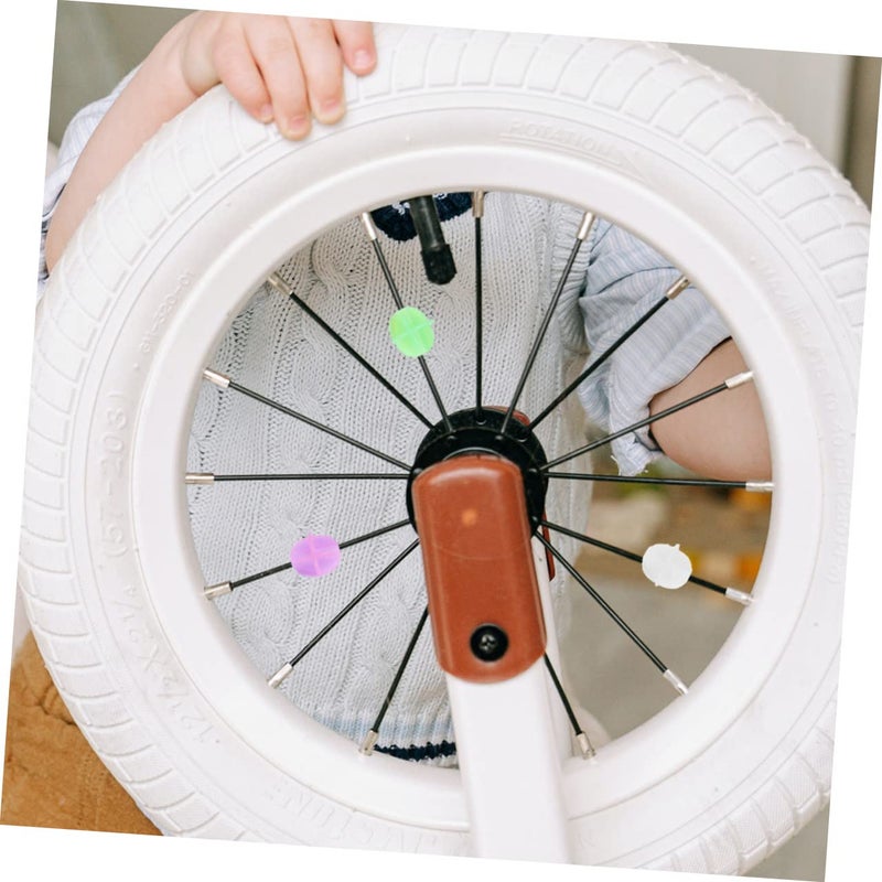 216 Pcs Moon Bike Spoke Beads Light Accessories For Boys And Girls Bicycle Decorations - Image 4