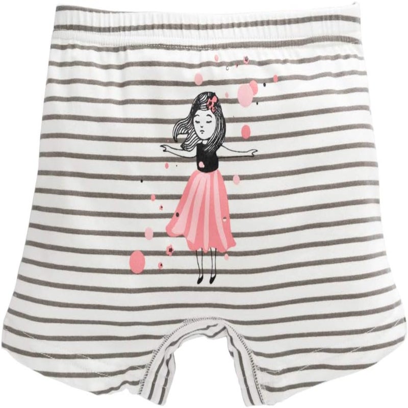 Girls' cotton boxers, princess panties (4 packs) - Image 3