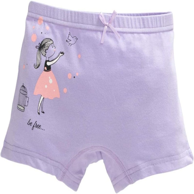 Girls' cotton boxers, princess panties (4 packs) - Image 4