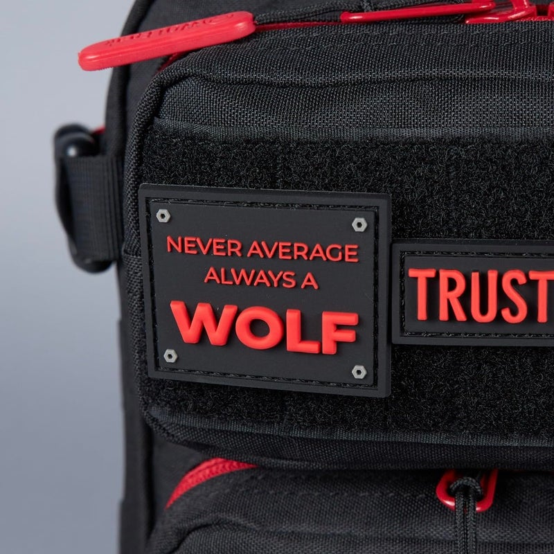 WOLFpak 9L Mini Tactical Backpack (Red Wolf) | Compact, Small Everyday Carry Bag for Gym, School, Travel | Durable, Water-Resistant Daypack with Molle System and Patch Panel - Image 3
