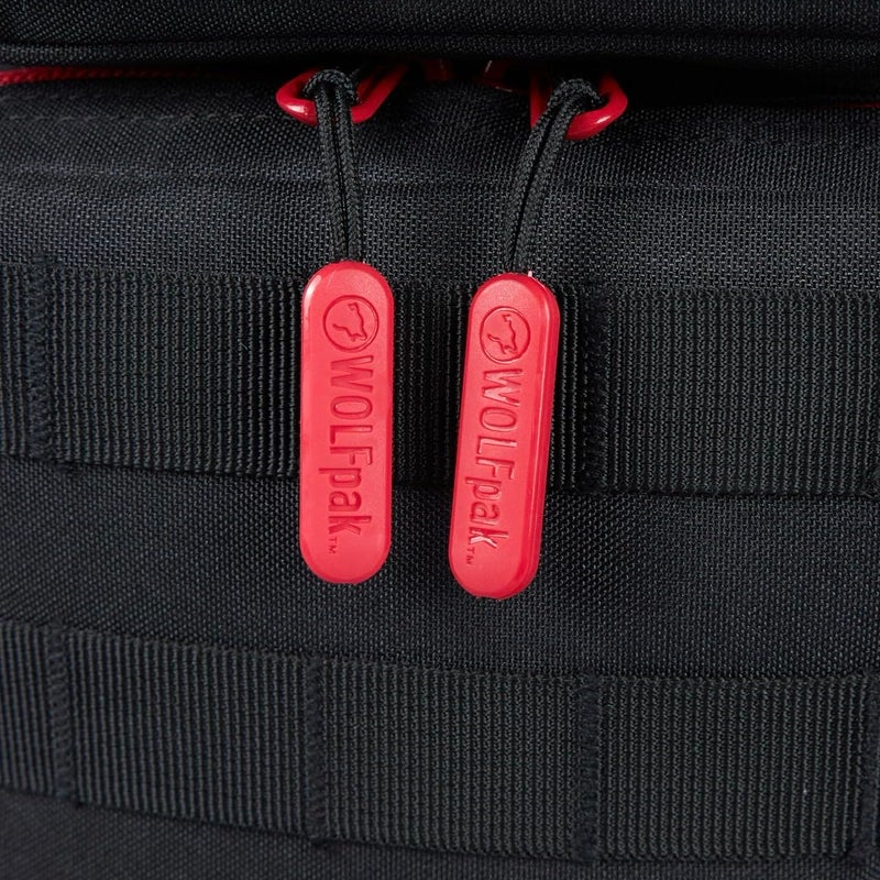 WOLFpak 9L Mini Tactical Backpack (Red Wolf) | Compact, Small Everyday Carry Bag for Gym, School, Travel | Durable, Water-Resistant Daypack with Molle System and Patch Panel - Image 5